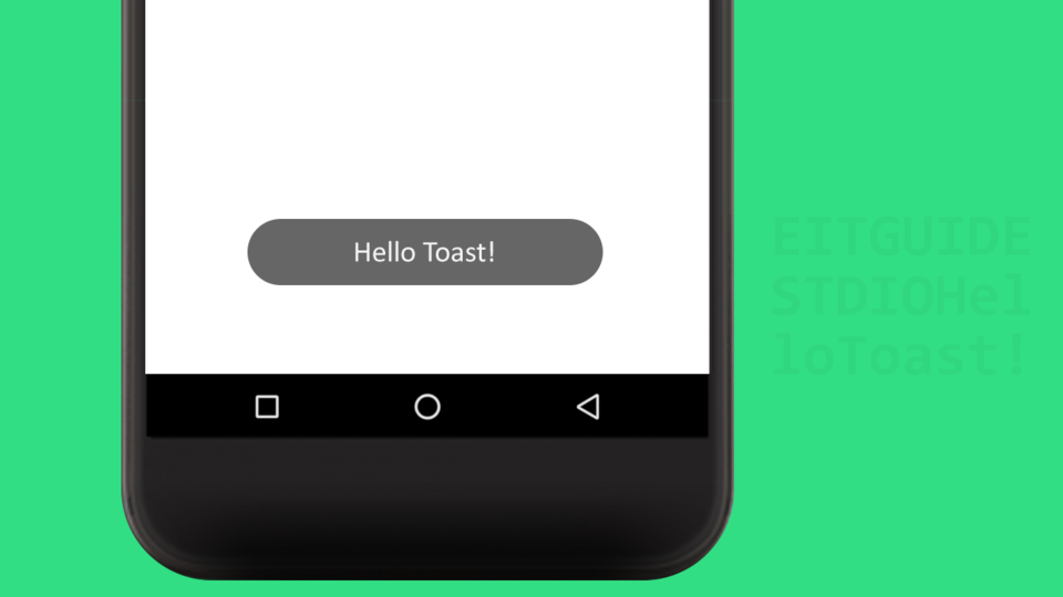 Custom Toast trong Android — Android